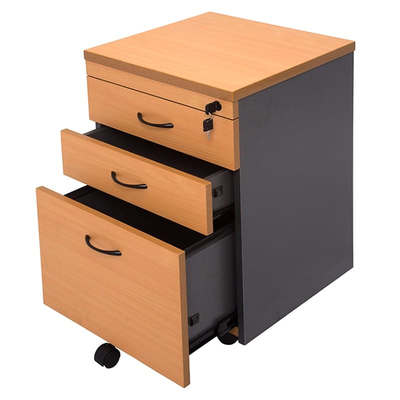 FUNCTION MOBILE DRAWER DRAWER UNIT, BEECH Fast Office Furniture