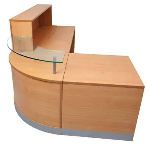 Curve Reception Desk, Image 2