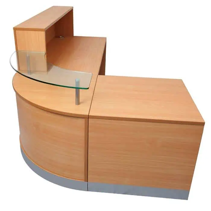 Curve Reception Desk, Image 2