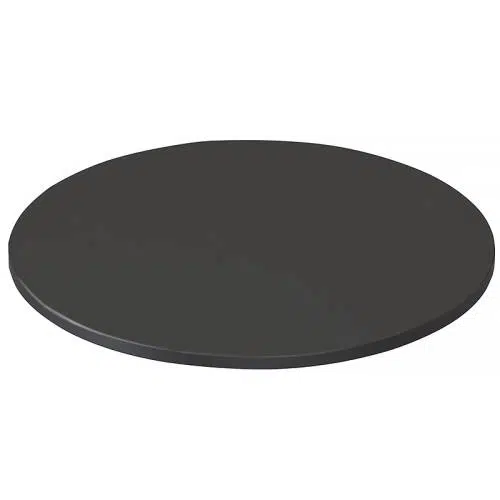 Round Black Table Top