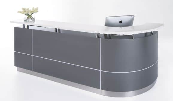 SILHOUETTE RECEPTION DESK - Fast Office Furniture