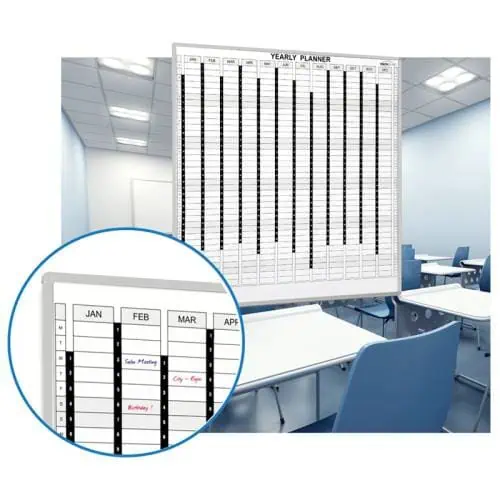 Magnetic White Board Yearly Planner, Image 2