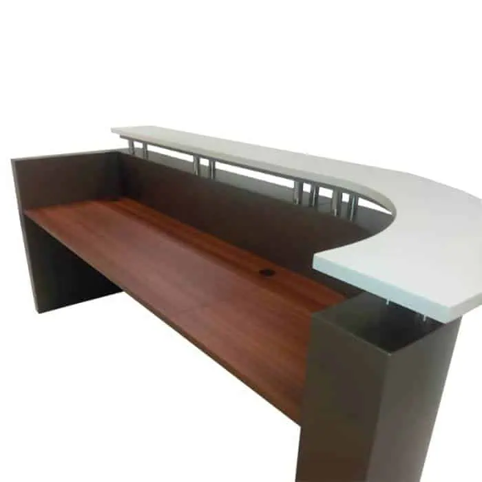 Silhouette Reception Desk, Inside