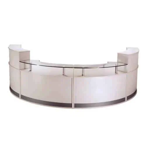 Infinity 4 Piece Evolve Large Reception Desk