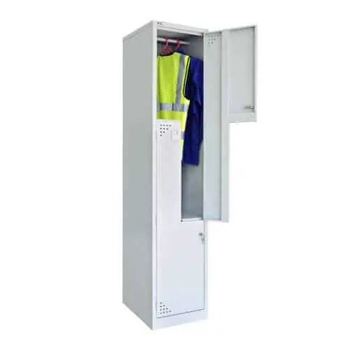 Super Strong 2 Stepped Door Locker, Open Top