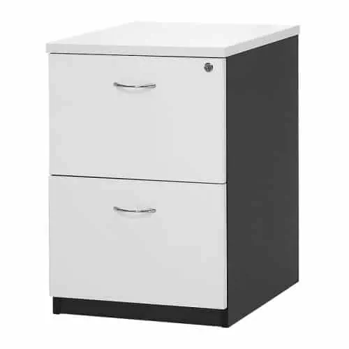 Laminate 2 Drawer Filing Cabinet