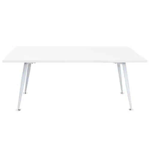 Space System Meeting Table, Natural White Table Top