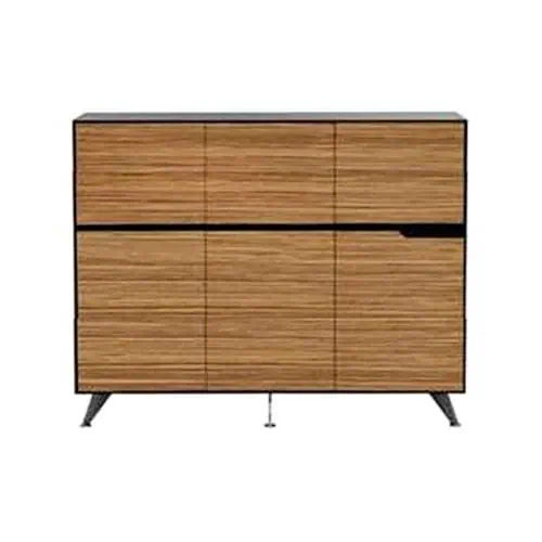 Milana 6 Door Cabinet, Small,1855mm W x 425mm D x 1250mm H