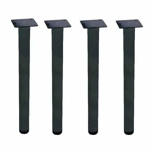 Black adjustable table desk legs | black desk | table legs