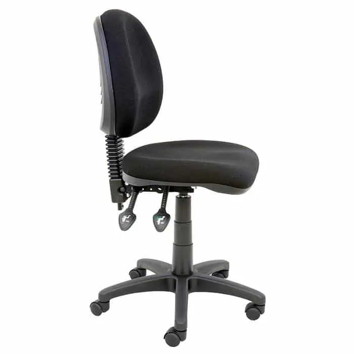 Stradbroke Medium Back Chair, Side View