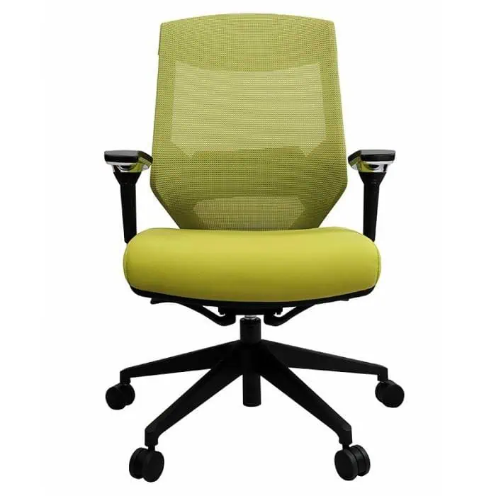 Lara Chair, Green, Front View