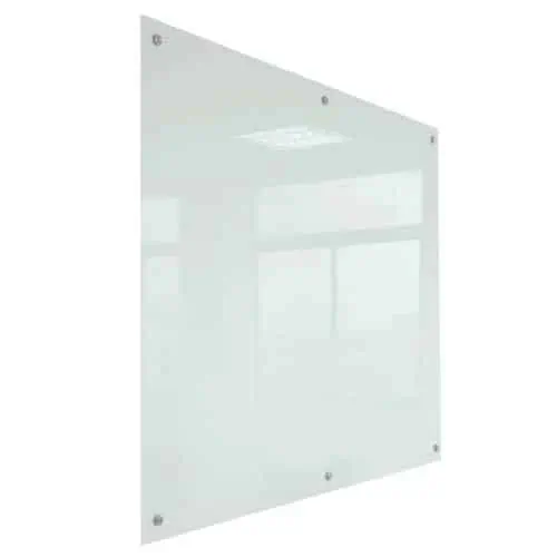 Ryde Magnetc White GlassBoard, Angle View