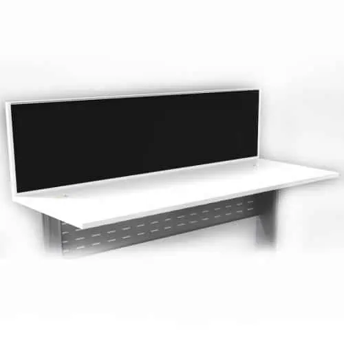 Integral Express Desk Mount Screen Divider, Fixed to Desk Top