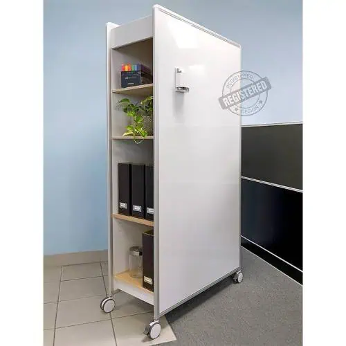 Cubby Mobile Whiteboard Storage Unit