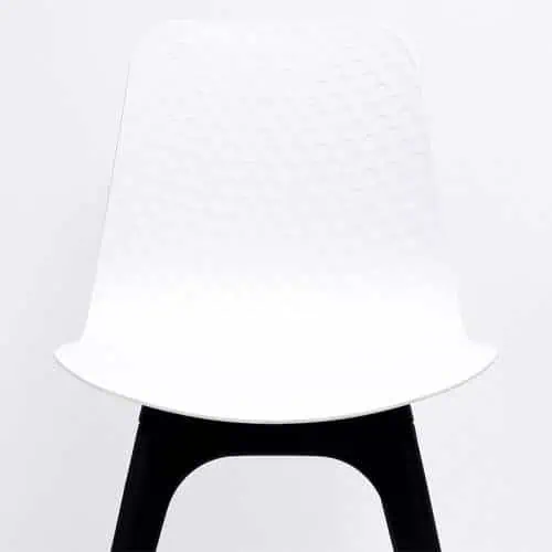 Fast Office Furniture - Nova Chair, White Seat Detail