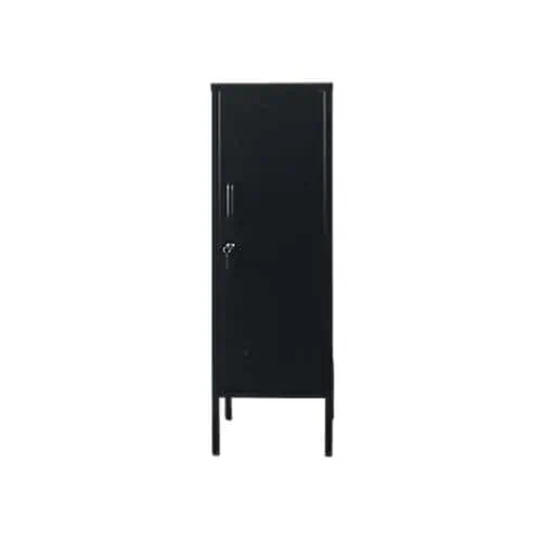 Fast Office Furniture - Mini Personal Locker, 1080mm high, Black, Front View