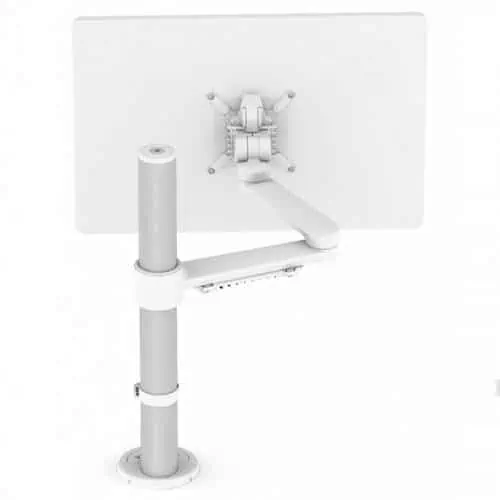 c.me single monitor arm, white