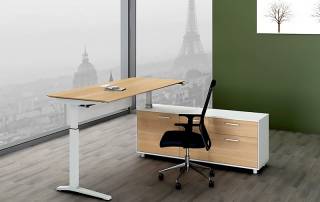 Fast Office Furniture - Height Adjustable Desks | best desk set up | office chair lower back support