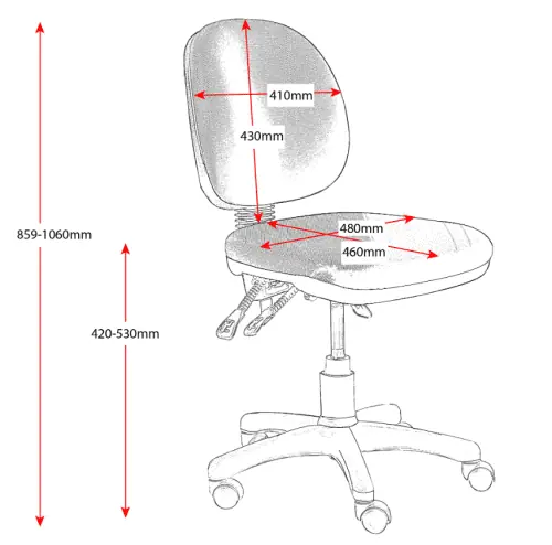 Connor Chair Dimensions