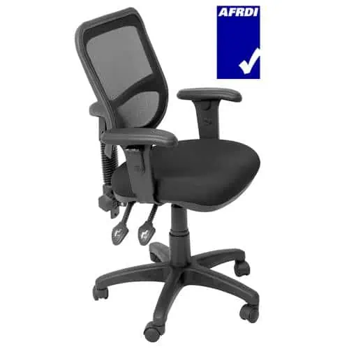 Stradbroke Promesh Chair with Arm Rests