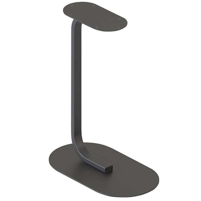 Black lounge side table