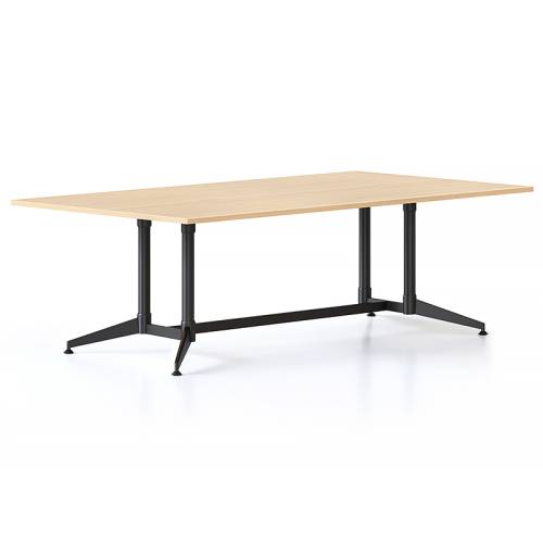 Black meeting table