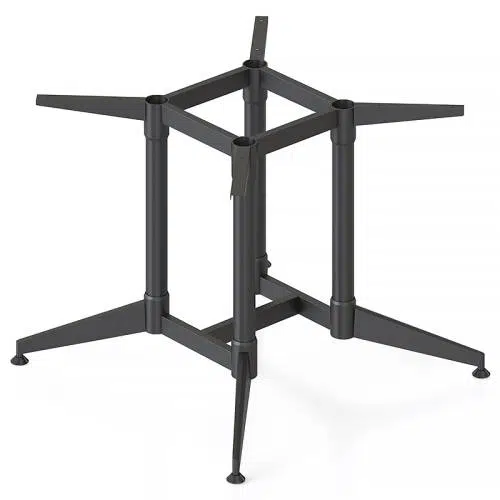 Large black office table frame