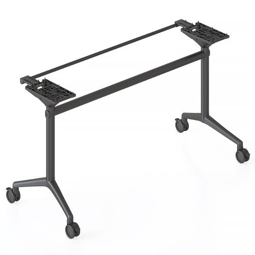 Black flip top table frame