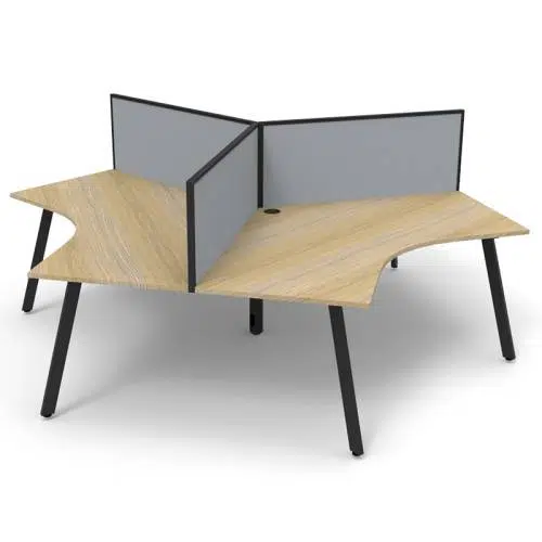 3 way corner desks