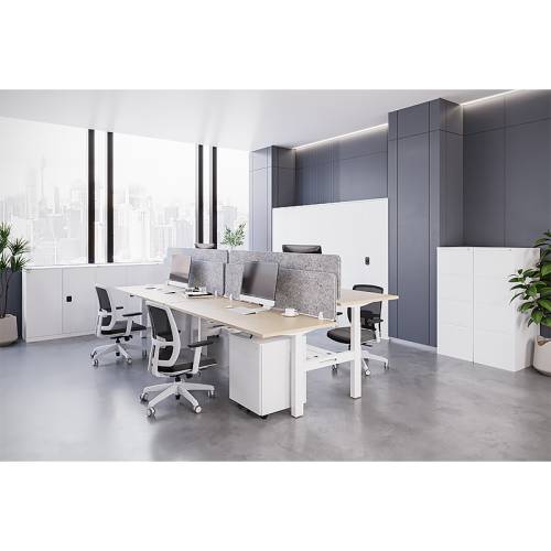 Height adjustable desks