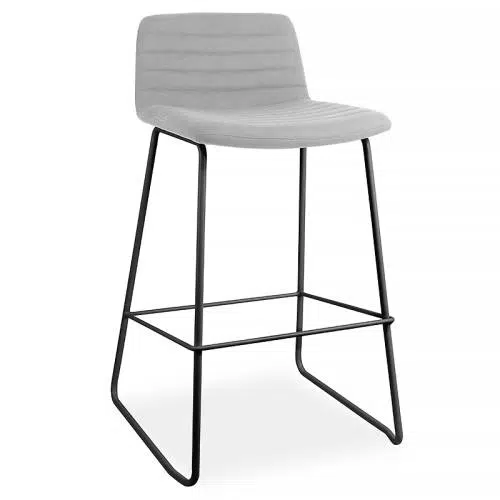 Grey Bar Stool