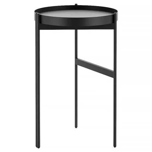 Black Side Table