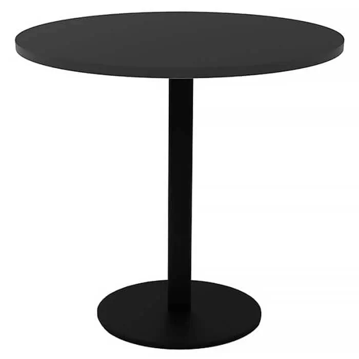 Black meeting table