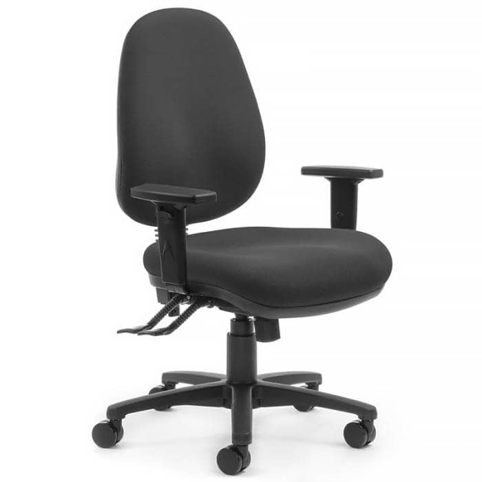 Black High Back Ergo Chair