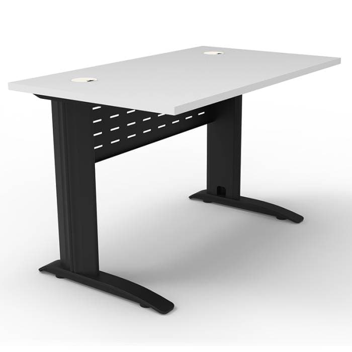 Black and white desk