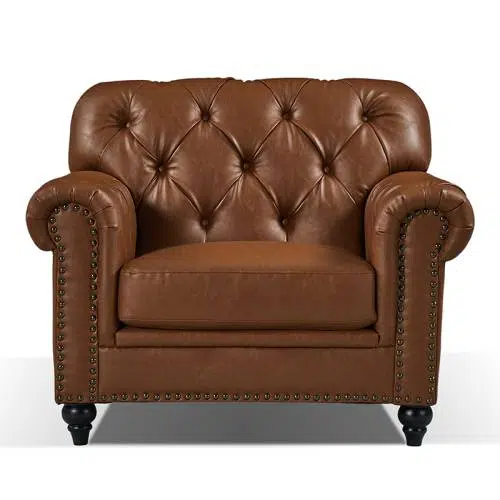 Leather Chesterfield Chair