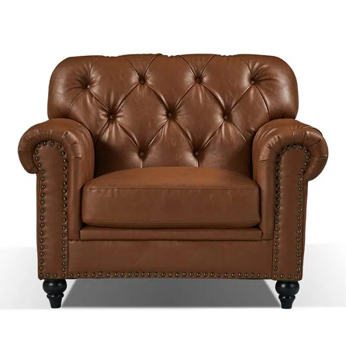 Leather Chesterfield Chair