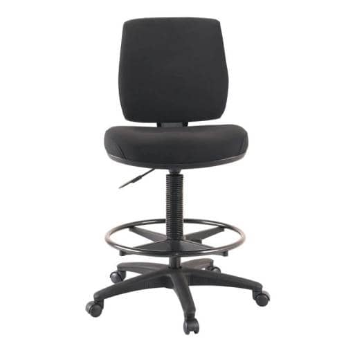 Black Drafting Chair