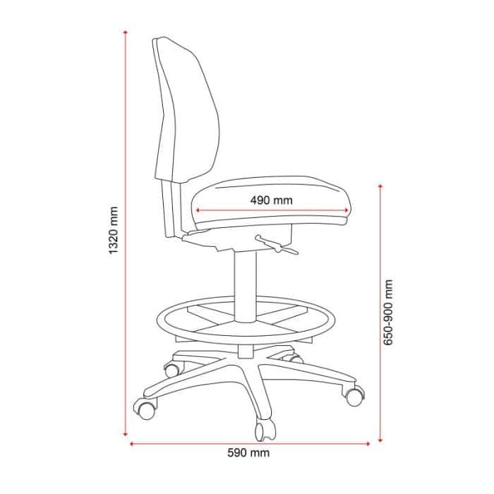 Buro Drafting Chair