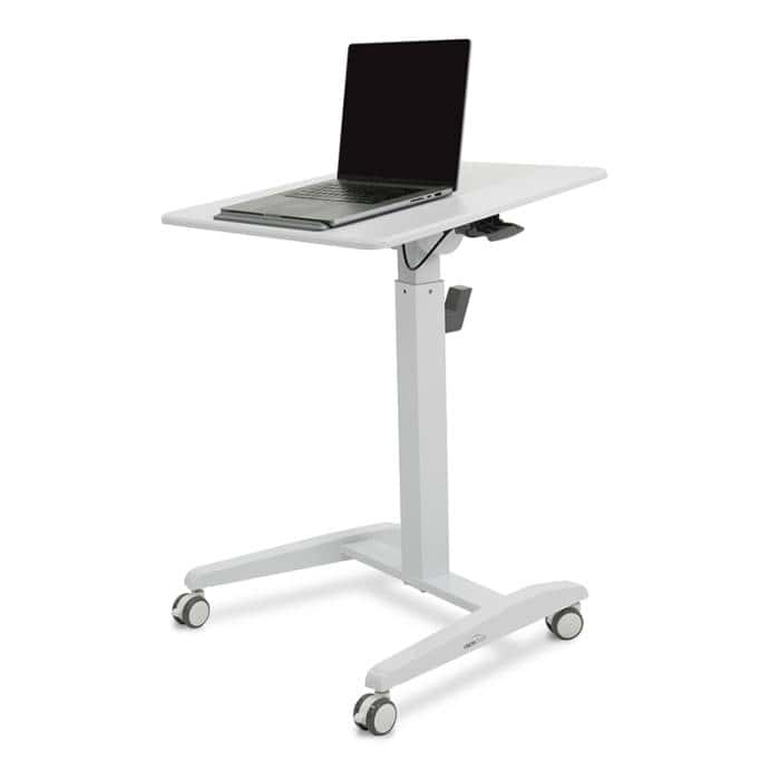 Height adjustable portable desk