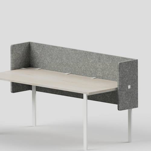 Grey Desk Surround